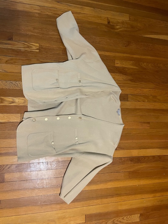 J.Crew Knit Cardigan Sweater (3X) – Neutral Beige - Picture 2 of 6